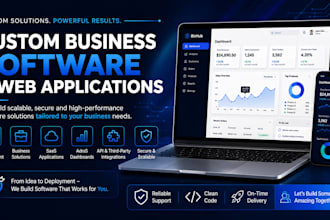 develop custom business software and web applications