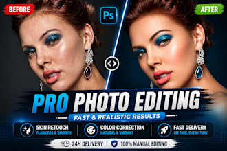 professional photoshop photo editing, retouching and image editing