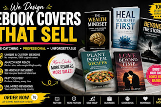 do book cover design, ebook cover, kdp book cover, book cover design