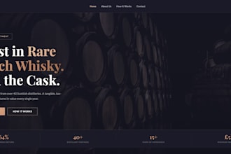 design a professional website for your small business