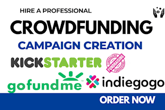 create kickstarter fundraising crowdfunding campaign as kickstarter expert