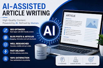 write professional ai assisted content