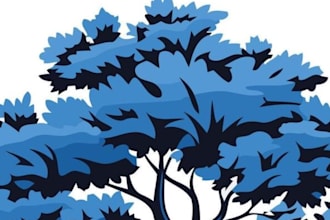 design tree reforestation company logo
