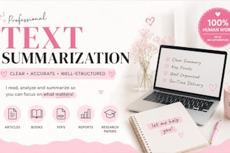 read, summarize and simplify any text, article or document