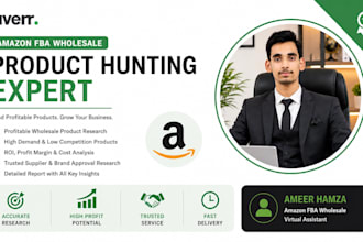 hunt profitable amazon fba wholesale products