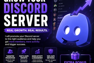 promote your discord server with high retention