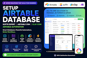 setup airtable database softr expert airtable crm clay com  airtable automation
