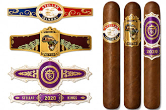 design premium vintage cigar label, cigar band, cigar box, cigar for your