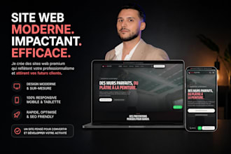 create a modern website for your small business