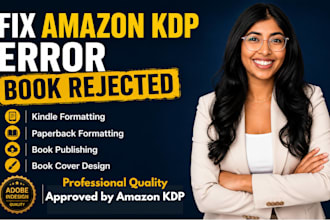 create pdf to kpf fix kindle formatting error for amazon kdp book publishing
