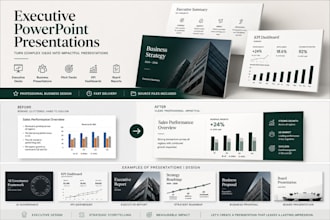 create executive powerpoint presentations