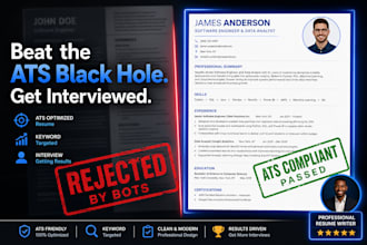 write an ats tech resume for software engineers data analysts and ai roles CV