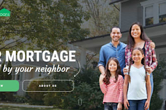 build mortgage website mortgage broker website with calculator loan website