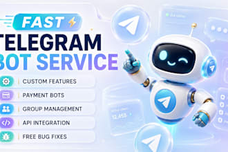 develop advanced custom telegram bot