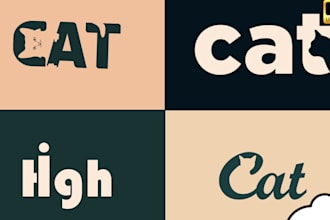 design creative, minimal, negative space, word combination wordmark, custom logo