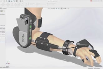 do ergonomic design, wearable product, enclosure design and 3d cad modeling