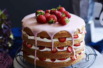 cake website funnel site landing page