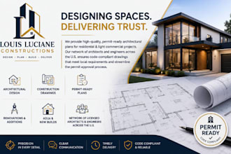 architectural plan, construction drawings as a texas tx architect and engineer