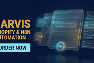 build jarvis ai agent, jarvis ai agent shopify n8n ai automation claude ai code