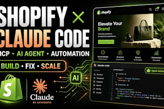 shopify claude code store, liquid shopify mcp, ai agent automation shopify app
