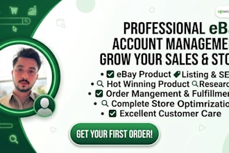 be your ebay virtual assistant and manage ebay store