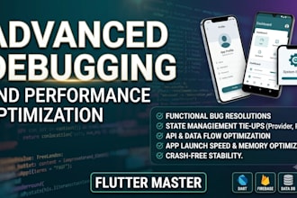 fix flutter bugs, resolve errors, and debug your application