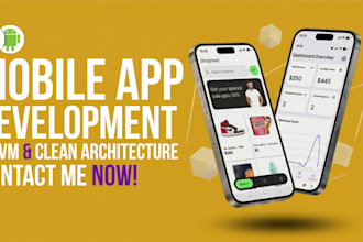 build your android app using flutter with clean architecture
