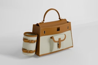 create 3d bag, handbag, cross bag, purse, 3d fashion in clo3d
