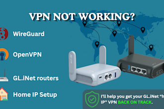 troubleshoot your glinet home IP VPN setup