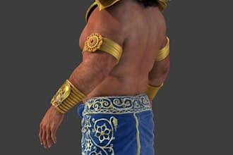 make  3d character animation 3d rigging model unreal engine ue5 game animation