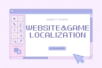 translate your games and websites into turkish