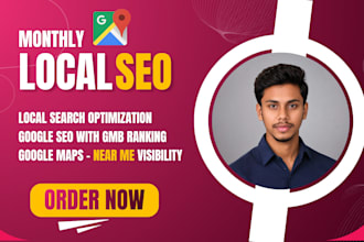 do monthly local seo aeo geo service and gmb ranking