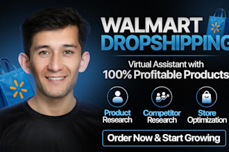 be your walmart dropshipping virtual assistant