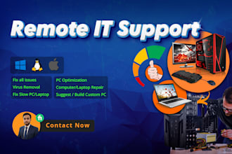 repair computer, laptop, fix slow gaming pc with optimization, tweaks, fps boost