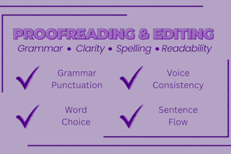edit your fiction for grammar, clarity, and flow