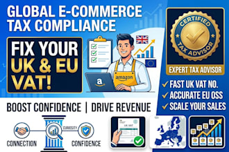 do UK vat registration, eu vat oss, and amazon e commerce tax setup