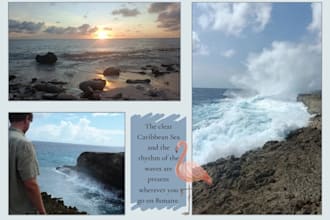 design a personalized photo book with meaningful stories
