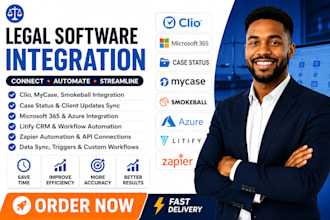 clio microsoft 365 case status mycase smokeball azure litify zapier integration