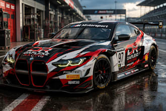 create custom assetto corsa livery, car wrap design, sim racing livery