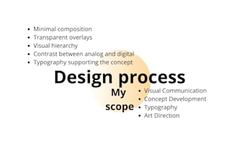 design posters social graphics and album covers