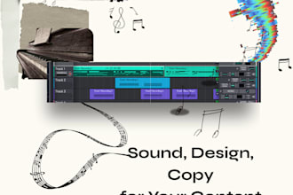 design posters social graphics and album covers