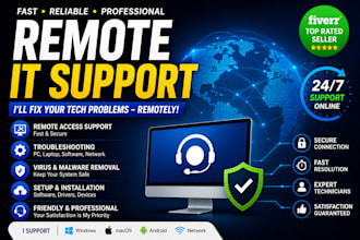 provide remote IT support