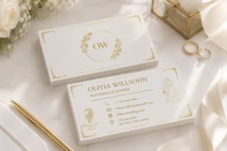 design a professional and modern business card