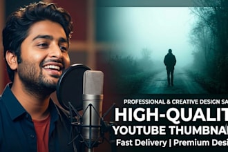 create eye catching youtube thumbnail and ai art