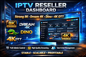 offer mega ott, lifetime credit, 8kpanel, dream4k, xui one cpanel