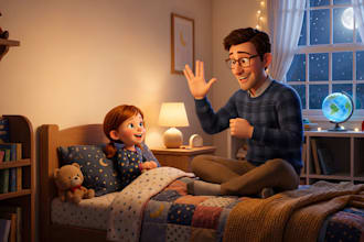 children book illustration, 3d children book illustrations and  3d illustration