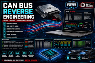 reverse engineer can bus messages decode dbc files and analyze ecu communication