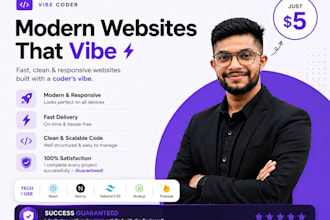 be your vibe coder for any concept and build your website