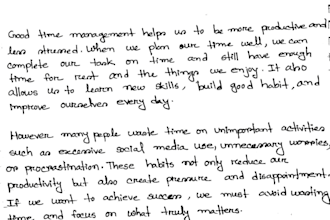 write beautiful hand writing notes both bangla and english