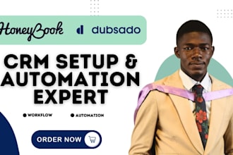 setup honeybook automations, dubsado and workflows